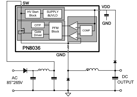 PN8036電路圖
